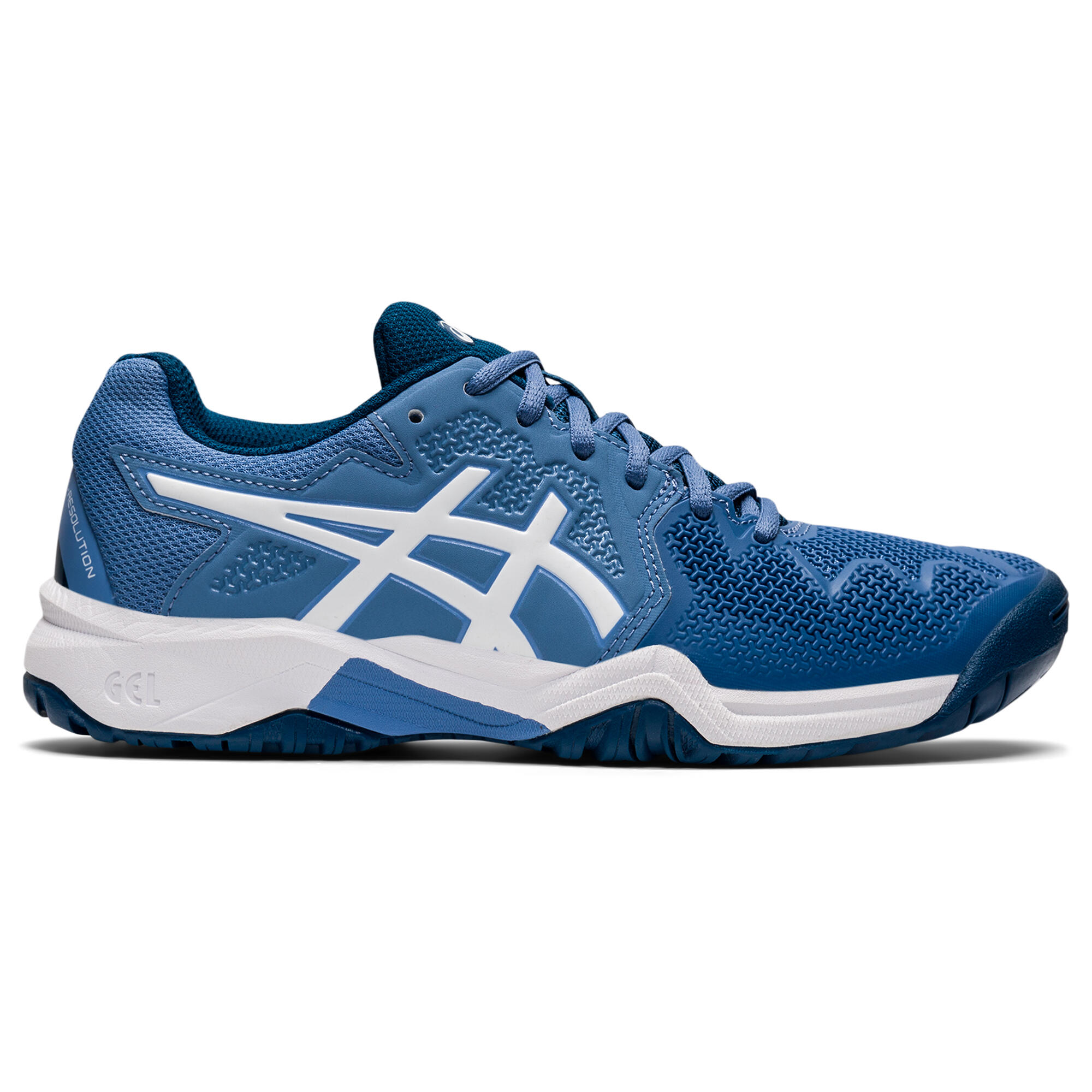 Scarpe tennis bambino Asics GEL RESOLUTION azzurre ASICS | DECATHLON