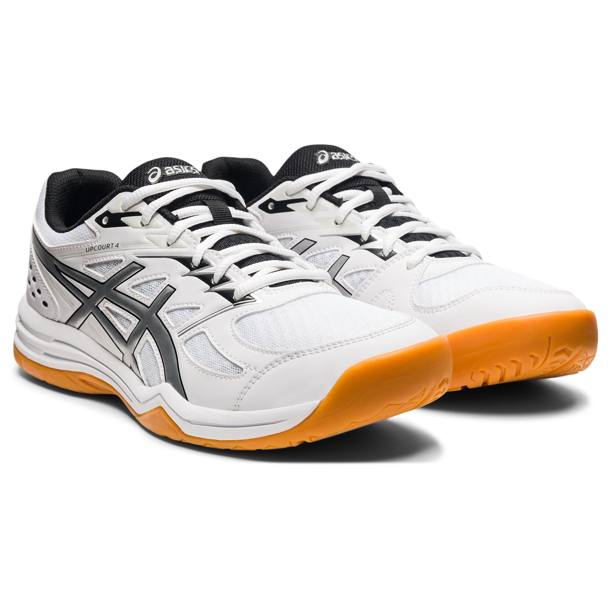 Adidas Performance Essence zaalsportschoenen wit/grijs - Schoenen.nl