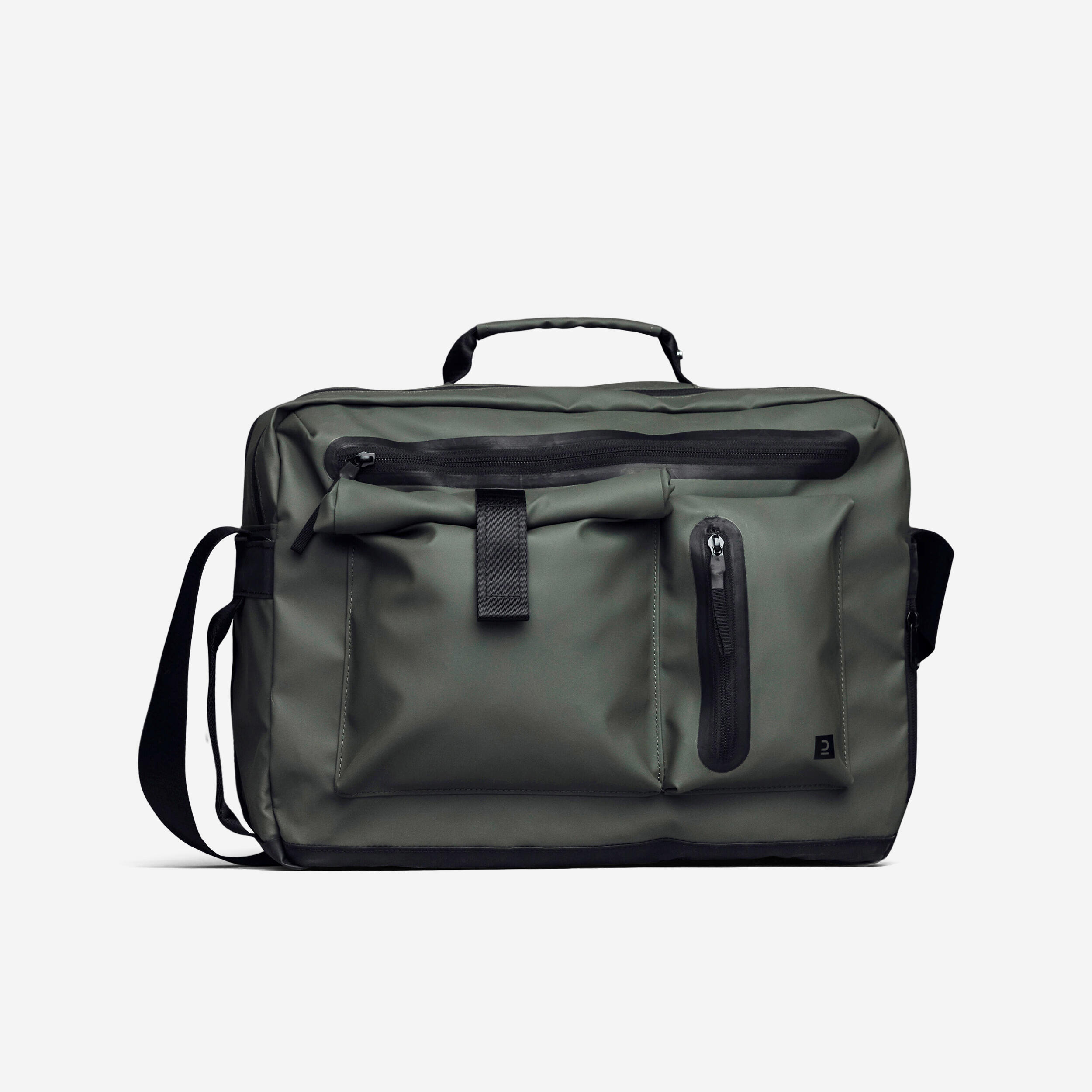 Tracolla camminata urbana BACKENGER 20 L verde militare NEWFEEL | DECATHLON
