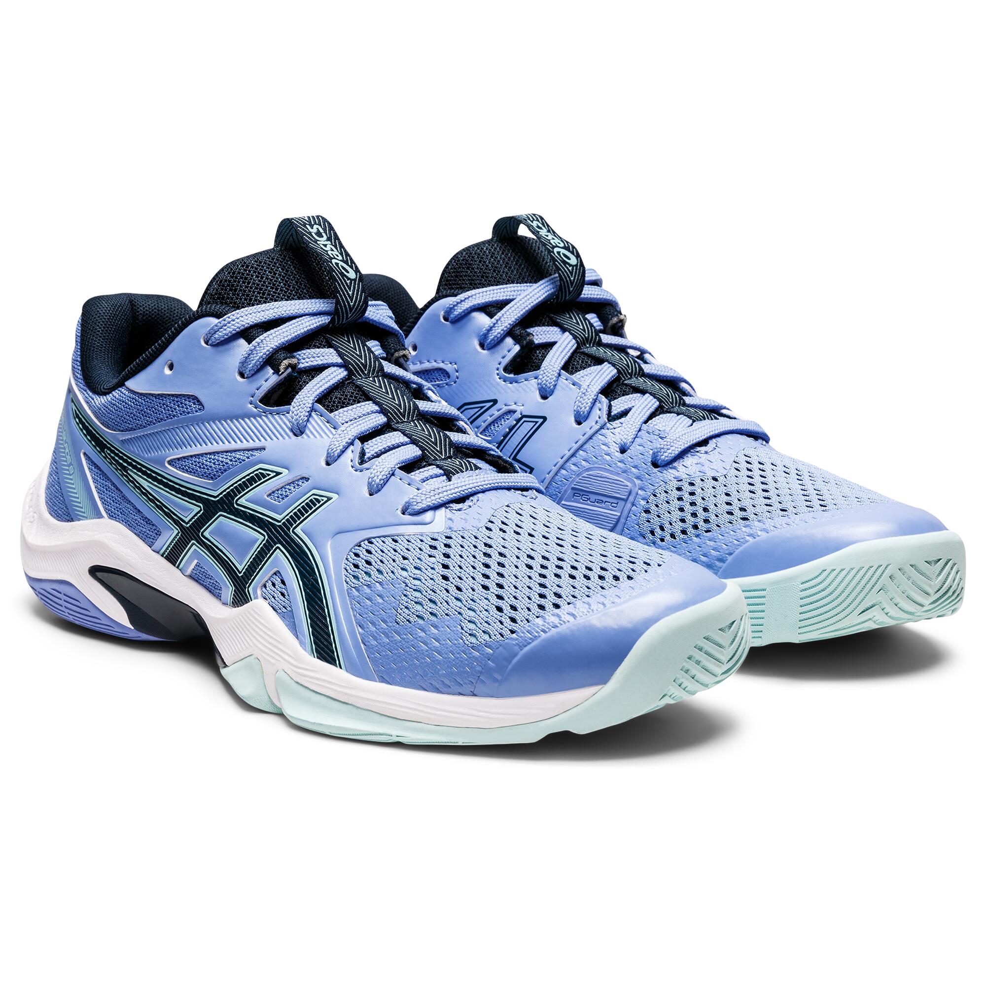 ASICS Schoenen voor badminton, squash en indoorsporten GEL-BLADE 8 Lavendel  | Decathlon