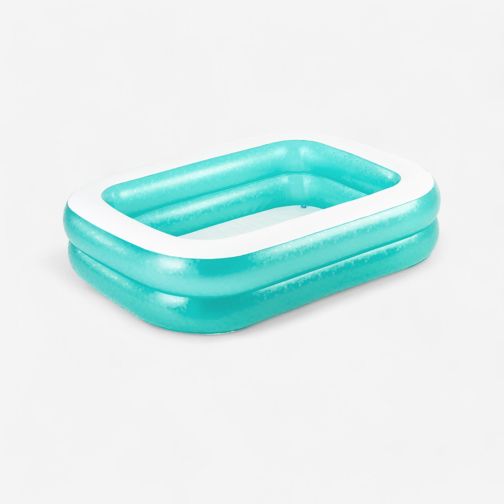 BESTWAY Piscina gonfiabile Family Rettangolare A 2 Anelli Cm 201X150X51