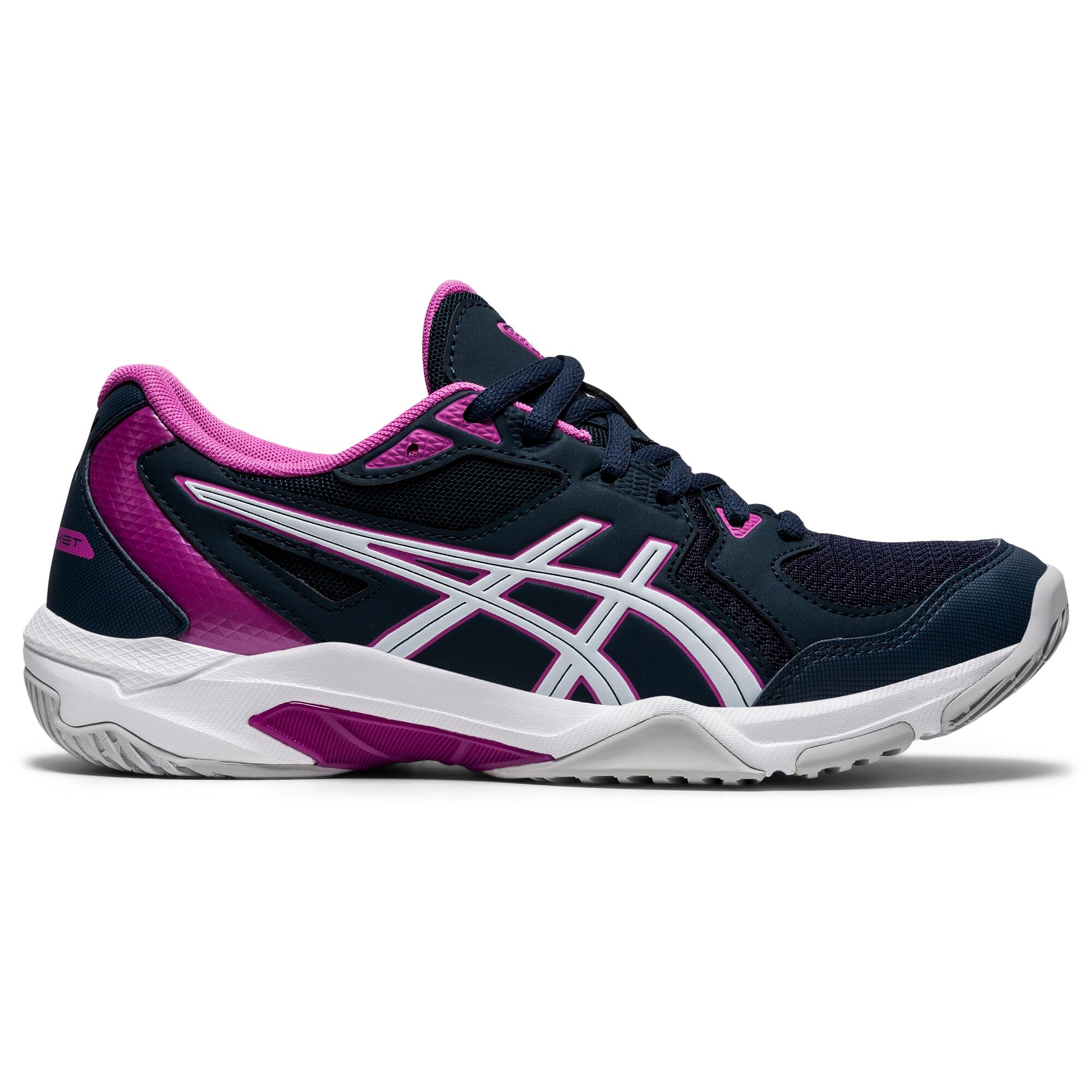 ASICS Sportschoenen voor badminton squash indoor sporten dames Gel Rocket  10 blauw | Decathlon