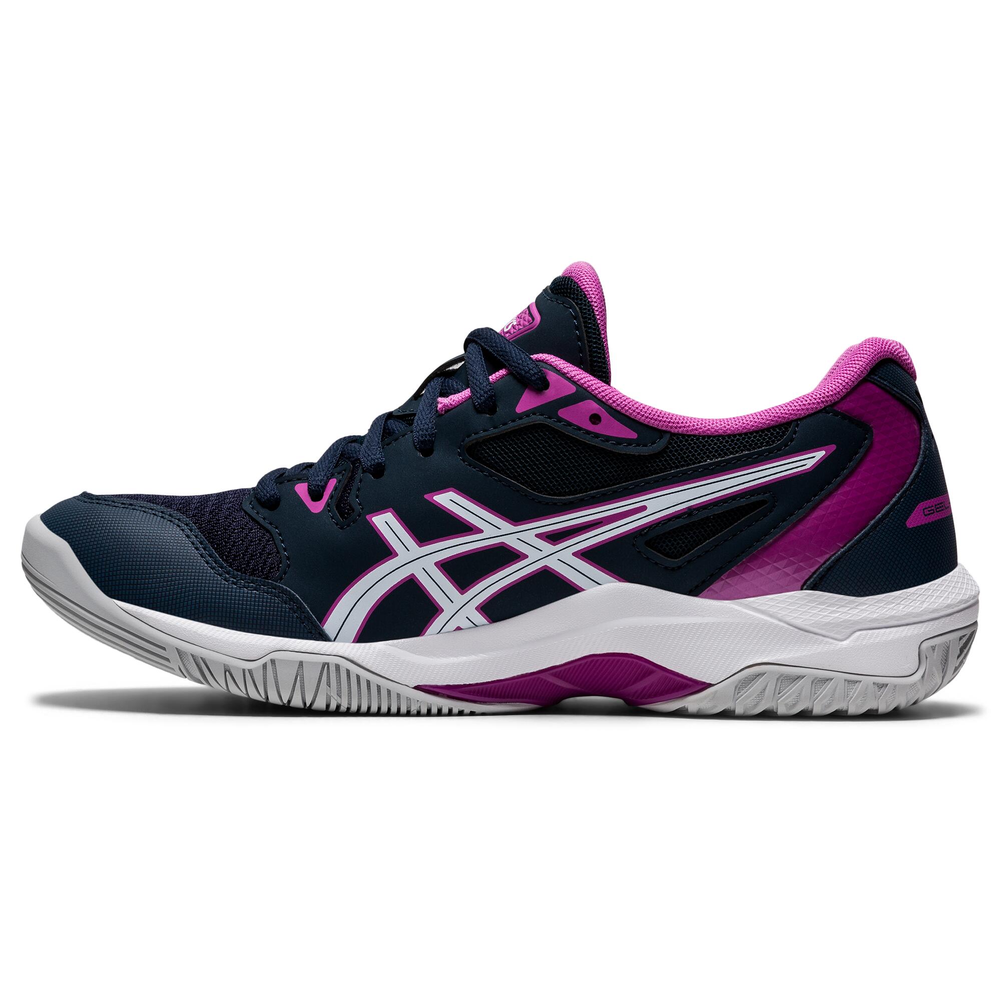 Women s Badminton Squash Indoor Sports Shoes Gel Rocket 10 Blue