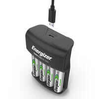 Ladegerät für Batterien Energizer NiMH USB 4 AA/AAA + 4 Akkus AA/HR06
