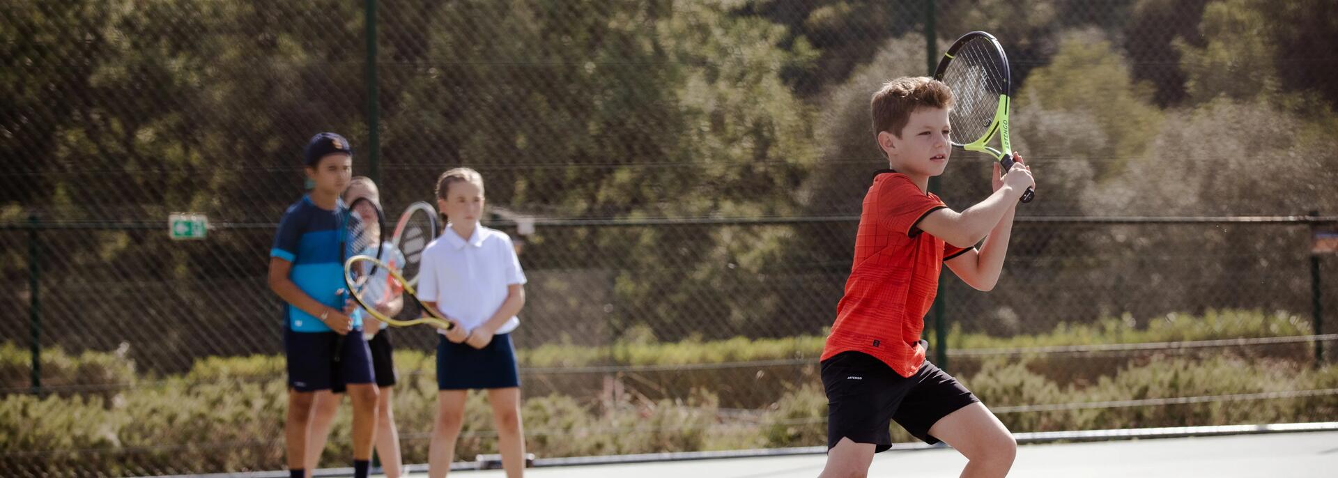 raqueta de tenis niños