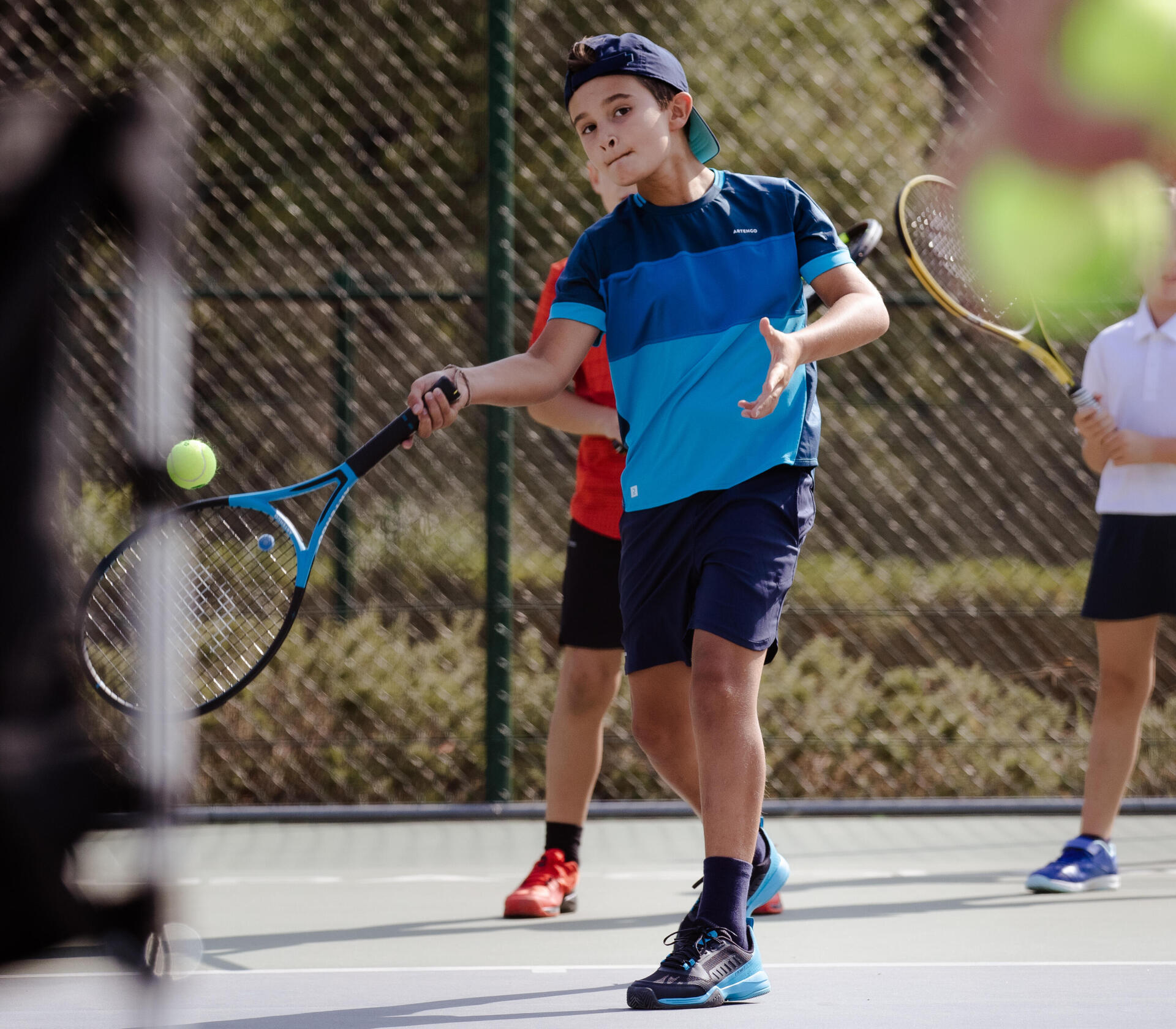 raqueta de tenis niños