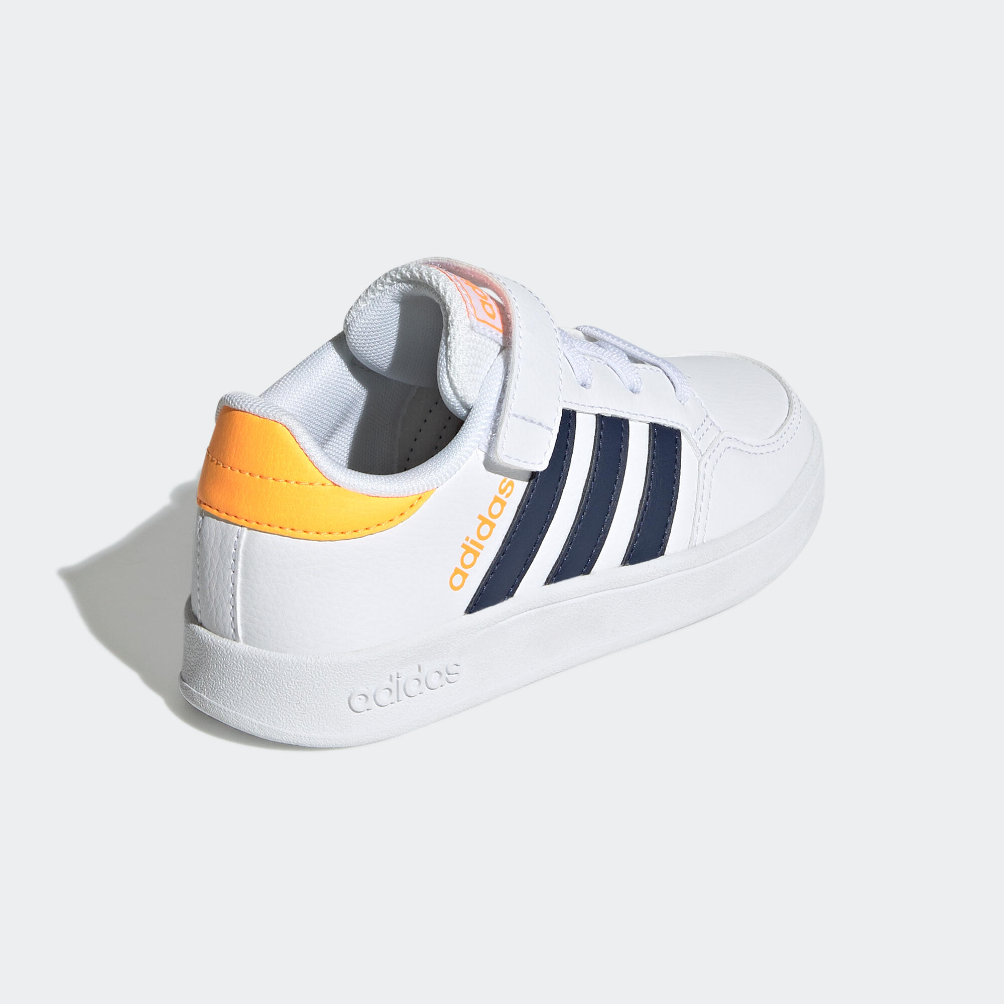 Baskets scratch enfant ADIDAS BREAKNET blanc ADIDAS Decathlon