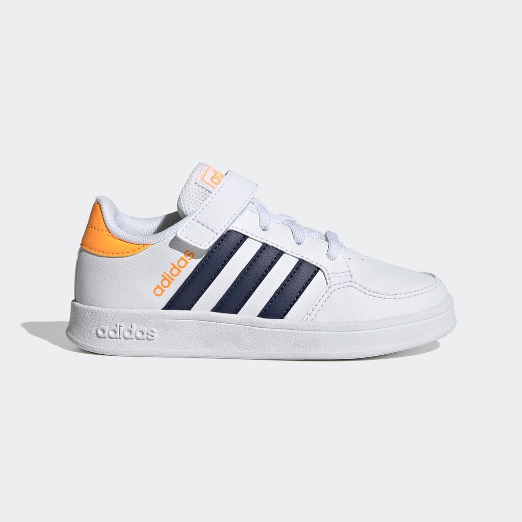 Adidas Sportschuhe Breaknet Kinder Klettverschluss - weiss 