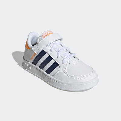 Sneakers met klittenband voor kinderen breaknet wit