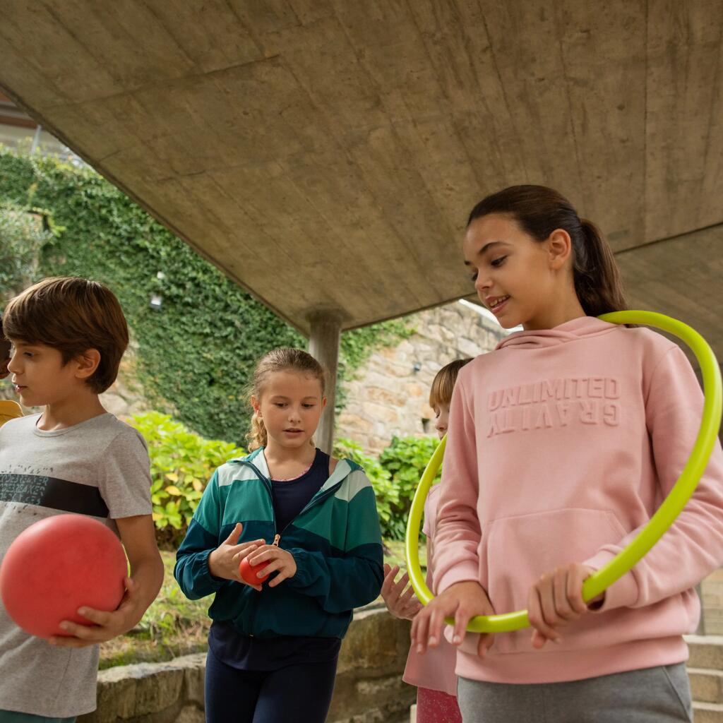 Obruč na modernú gymnastiku 50 cm zelená