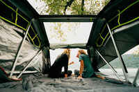 MH500 Fresh & Black two-person roof tent