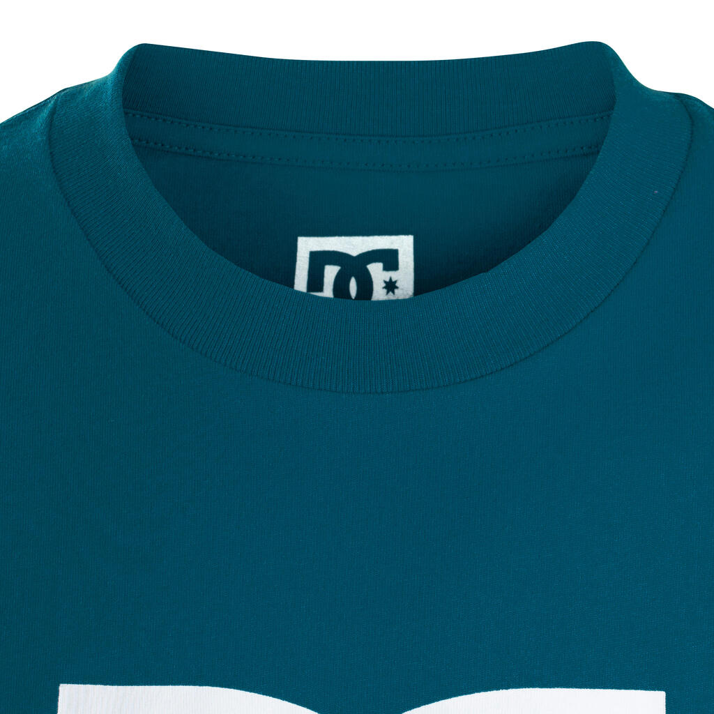 Adult Skateboarding T-Shirt - Moroccan Turquoise