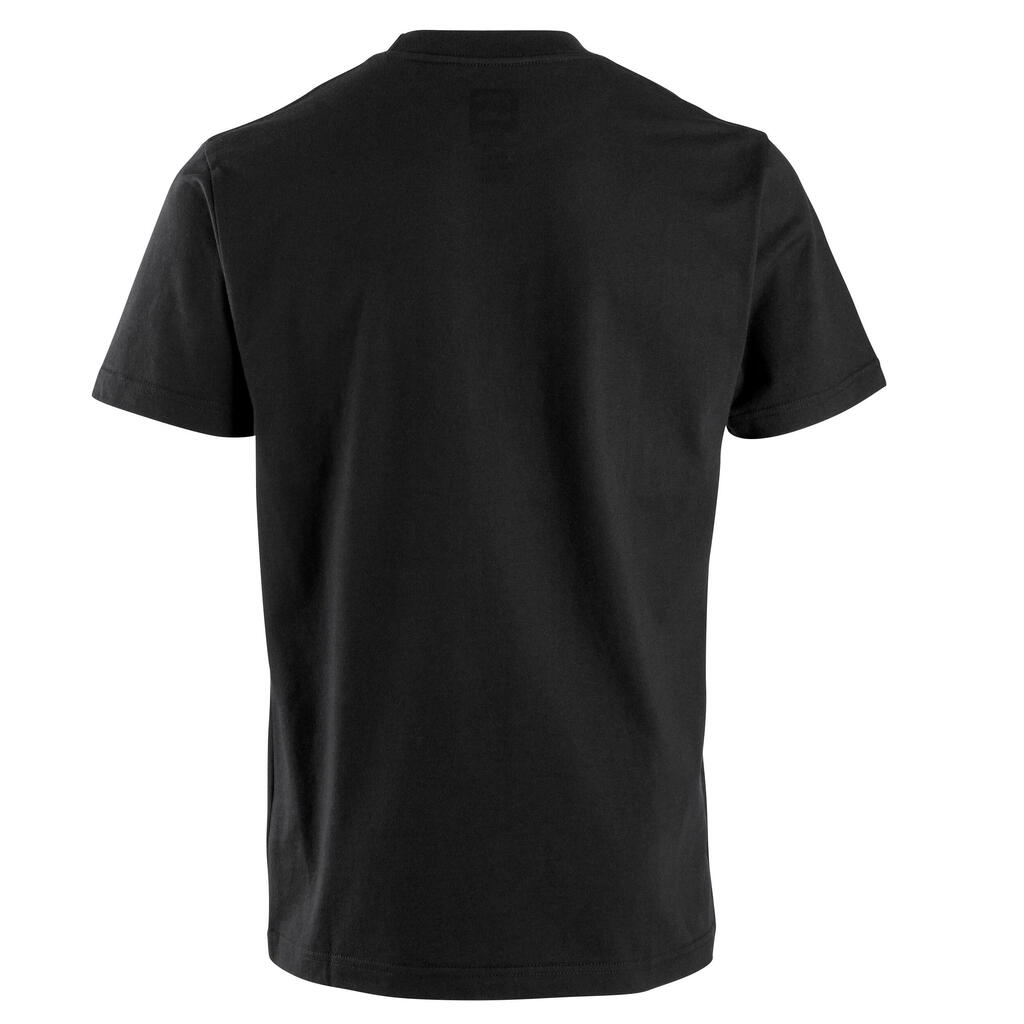 Adult Skateboarding T-Shirt Nova - Black