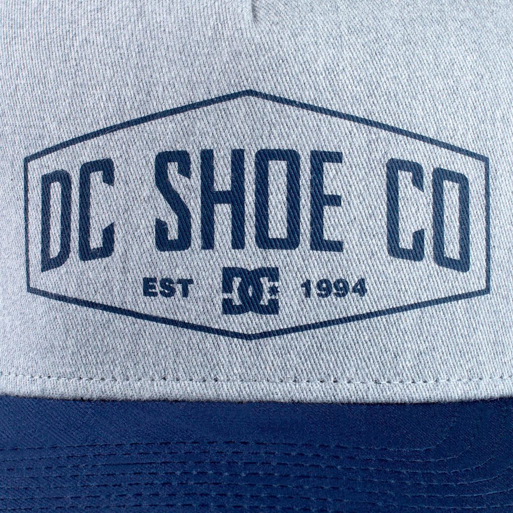 Skater-Cap Snapback DC Shoes Nova grau/blau