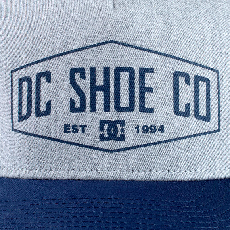 Skater-Cap Snapback DC Shoes Nova grau/blau