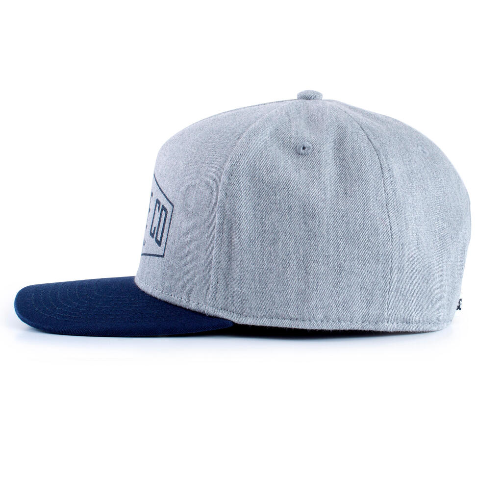 Skater-Cap Snapback DC Shoes Nova grau/blau