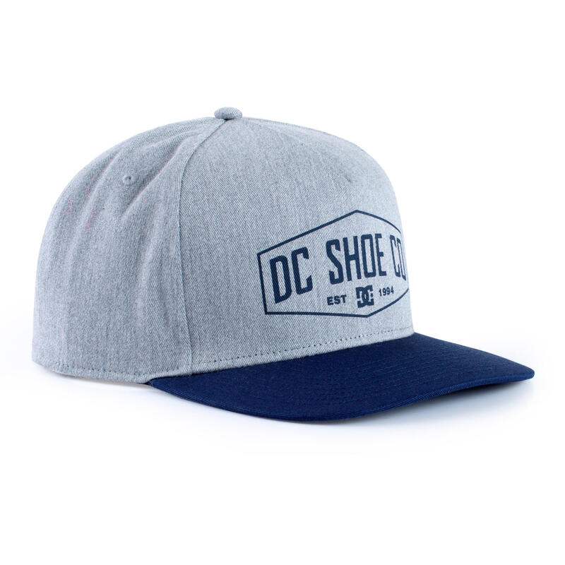 CASQUETTE SNAPBACK DC SHOES NOVA GRISE ET BLEU