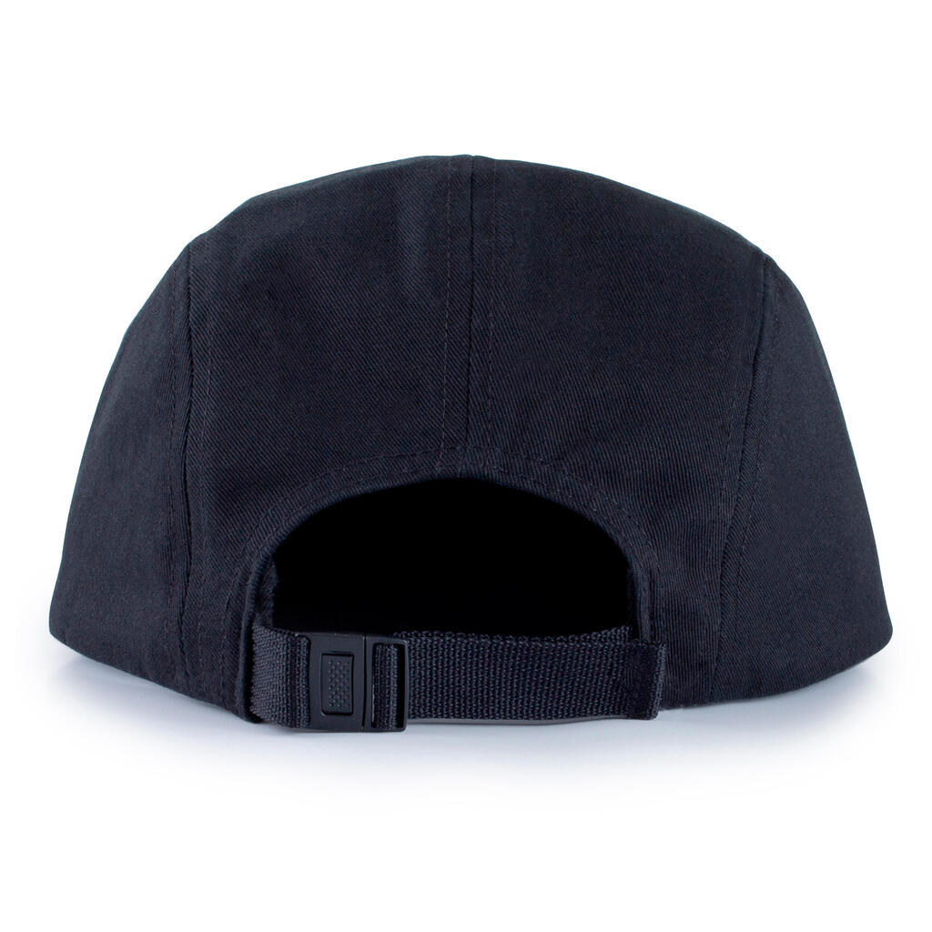 Skeitborda 5 paneļu cepure “Nova”, melna
