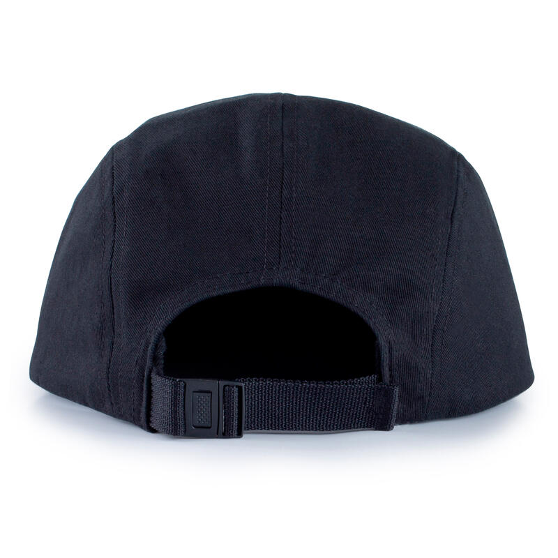 Skate pet 5 panel zwart