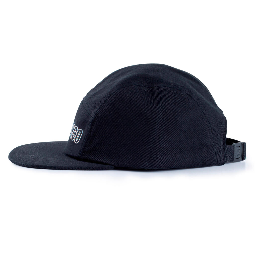 Skateboard Cap 5 Panels - Black