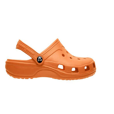 Zueco playa adulto Roly naranja