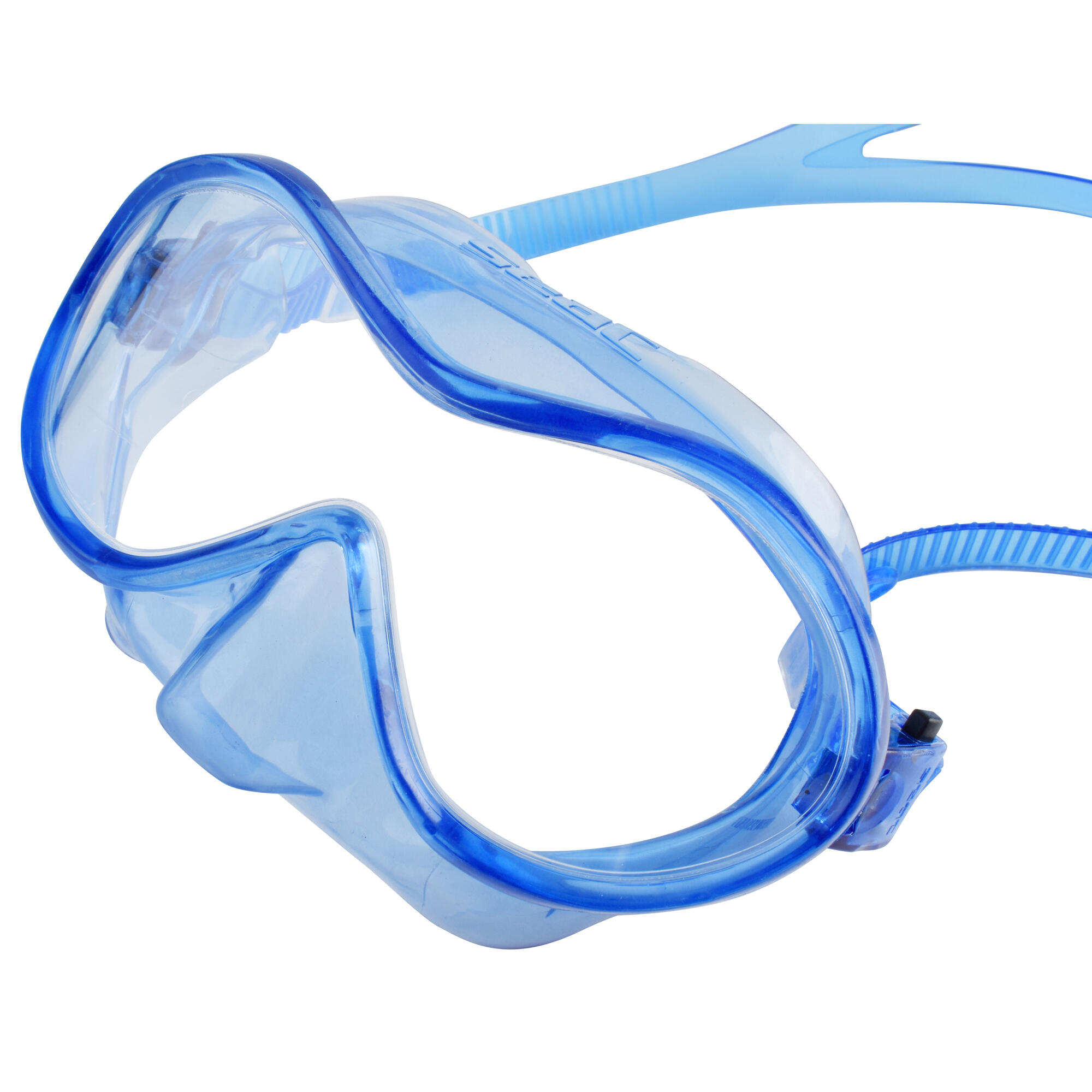 Maschera snorkeling Baia Kid bambino Blu 3/4