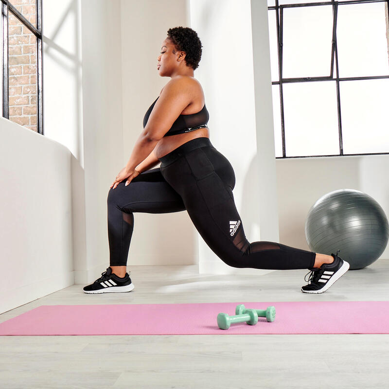 Women's Fitness Leggings Techfit Black ADIDAS Decathlon