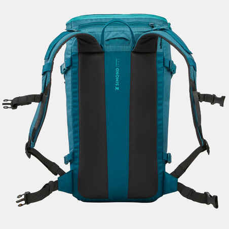 Mountaineering backpack 22 litres - MOUNTAINEERING 22 - GREEN BLUE