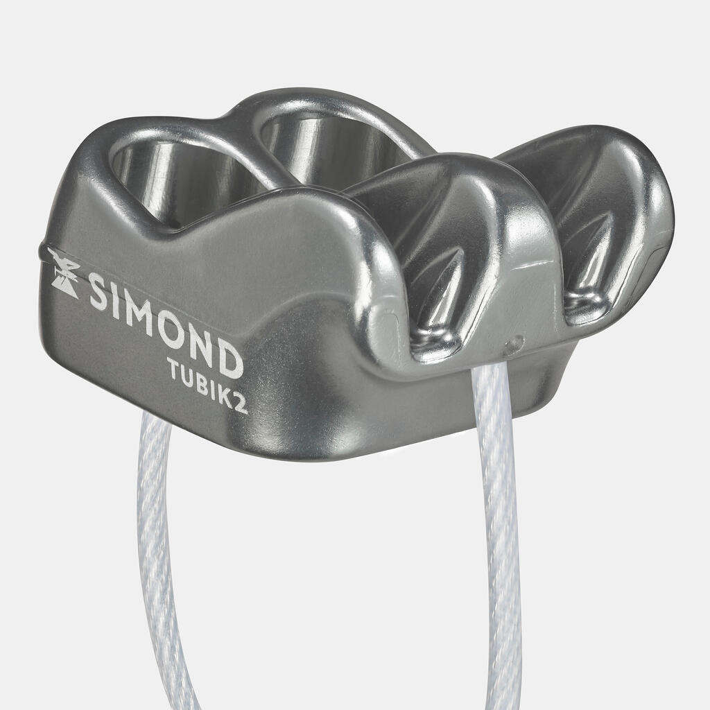 BELAYING AND ABSEILING SYSTEM - TUBIK 2 GREY