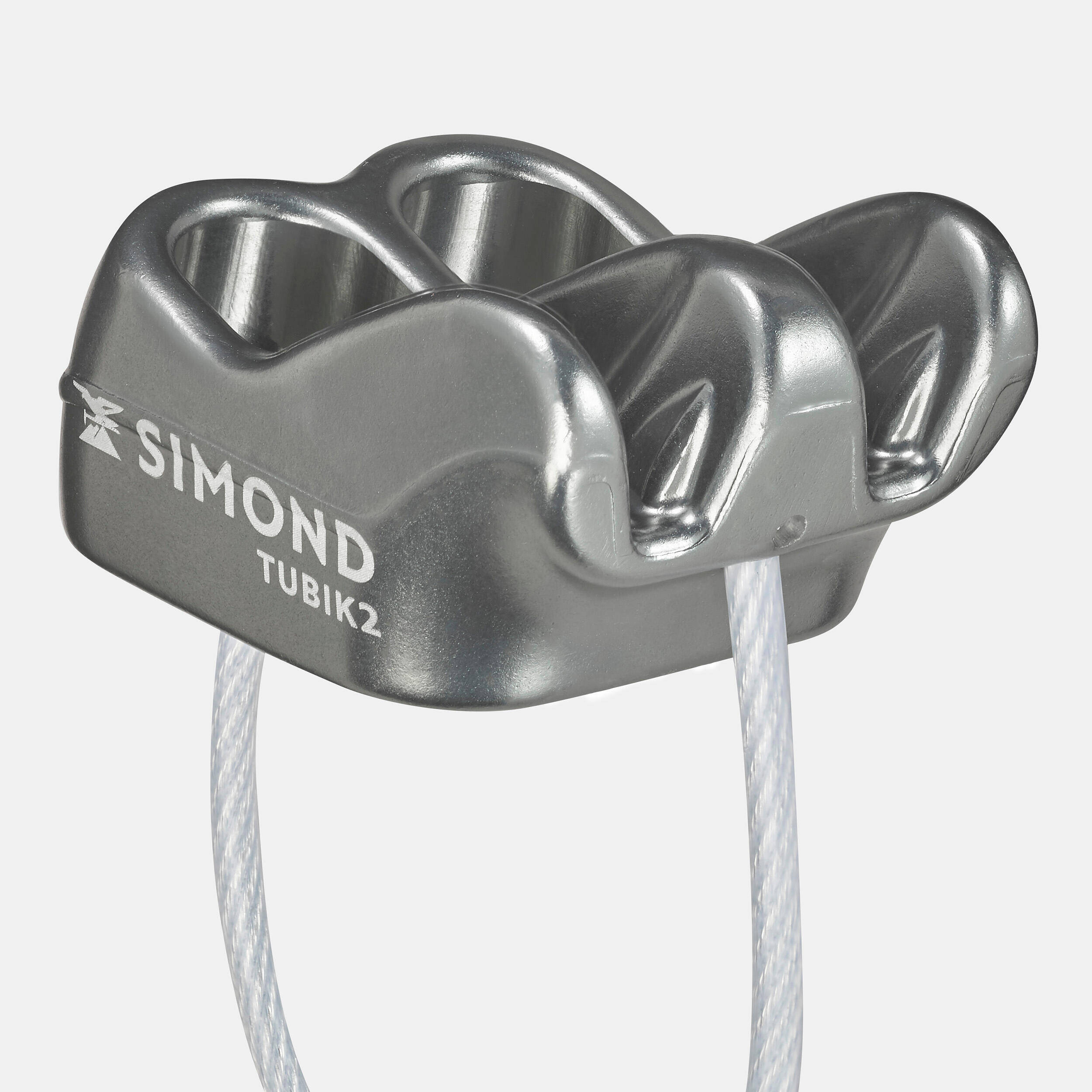 BELAYING AND ABSEILING SYSTEM - TUBIK 2 GREY -  2
