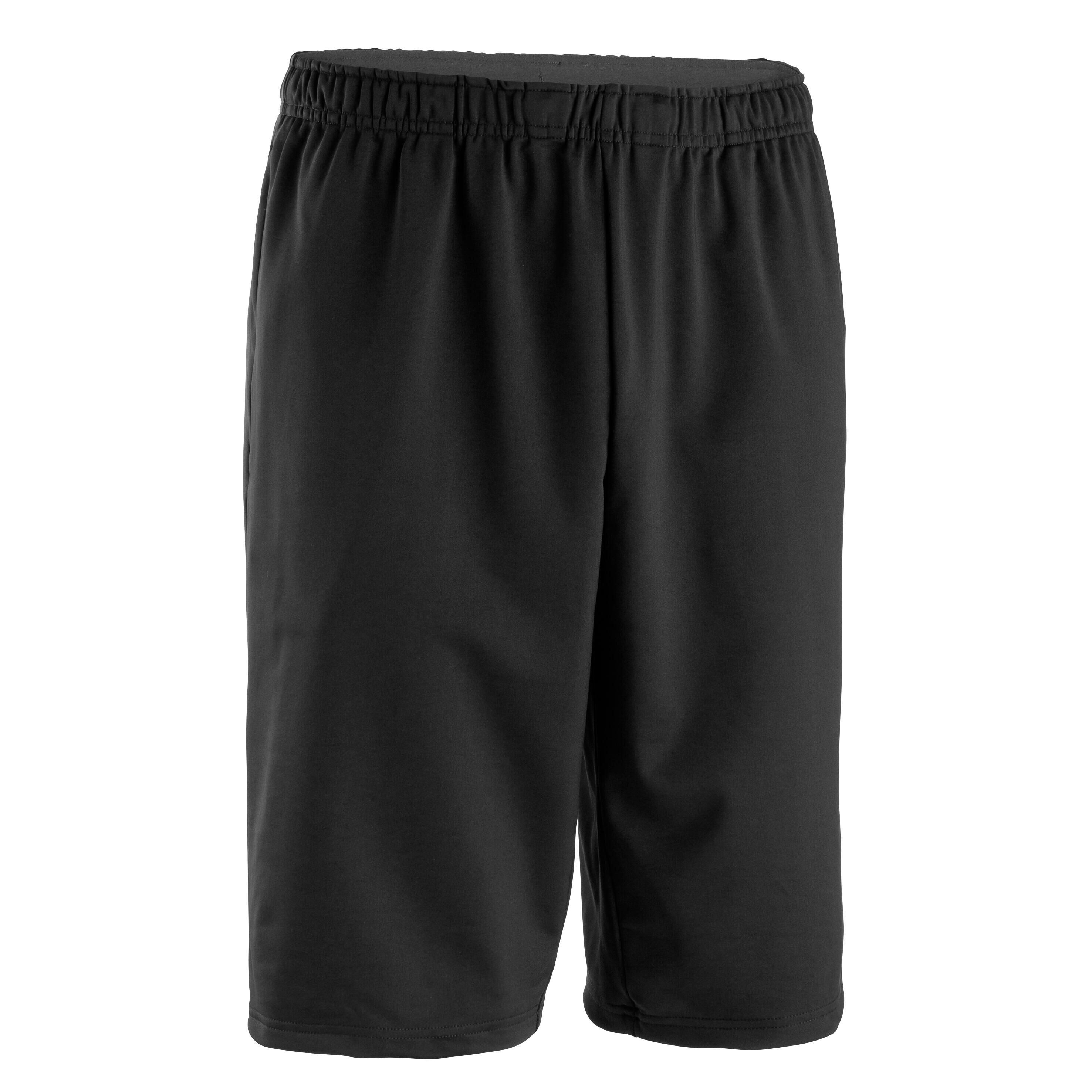 KIPSTA Adult Long Shorts Viralto Club - Black & Carbon Grey