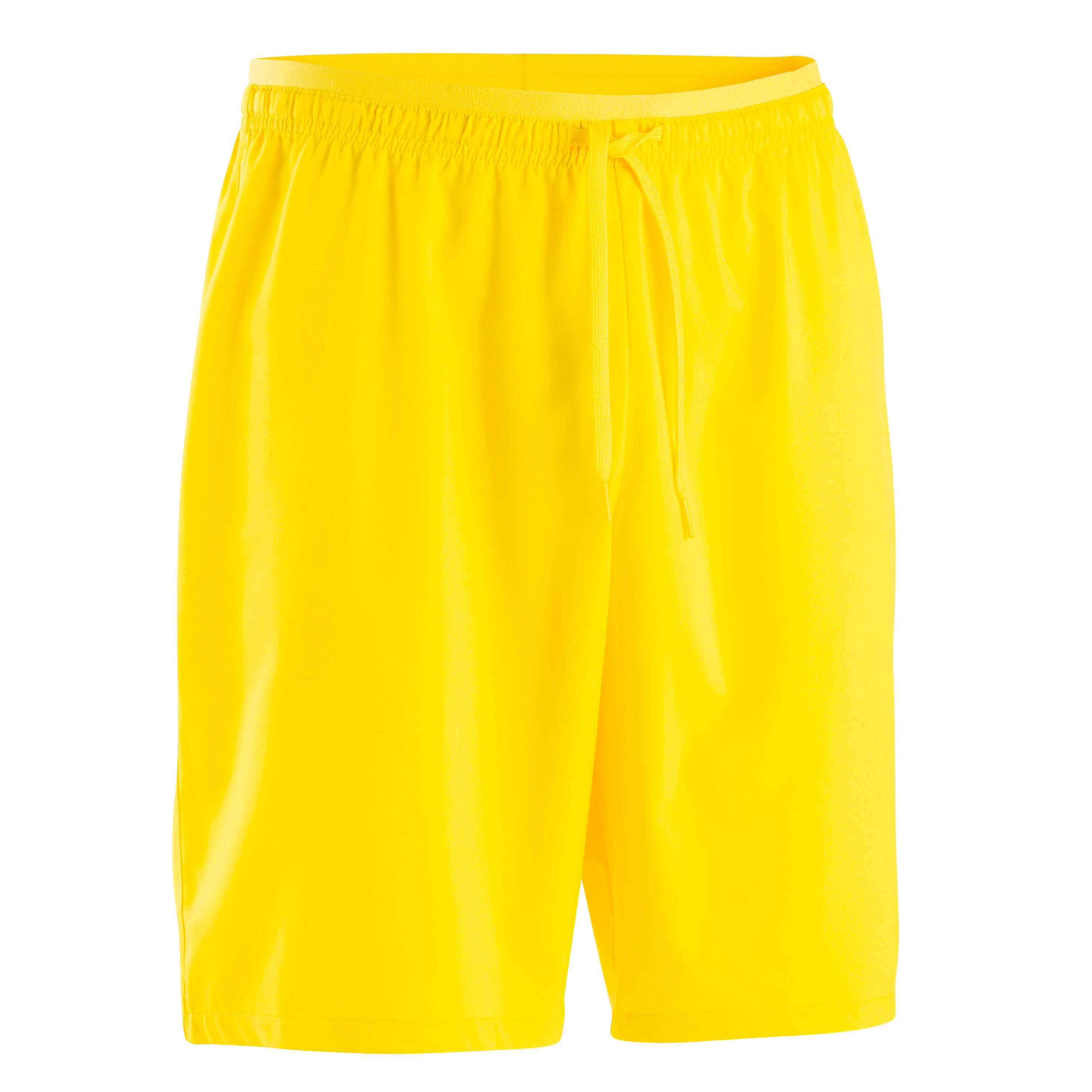Pantalón corto de fútbol VIRALTO CLUB niños amarillo  4/4