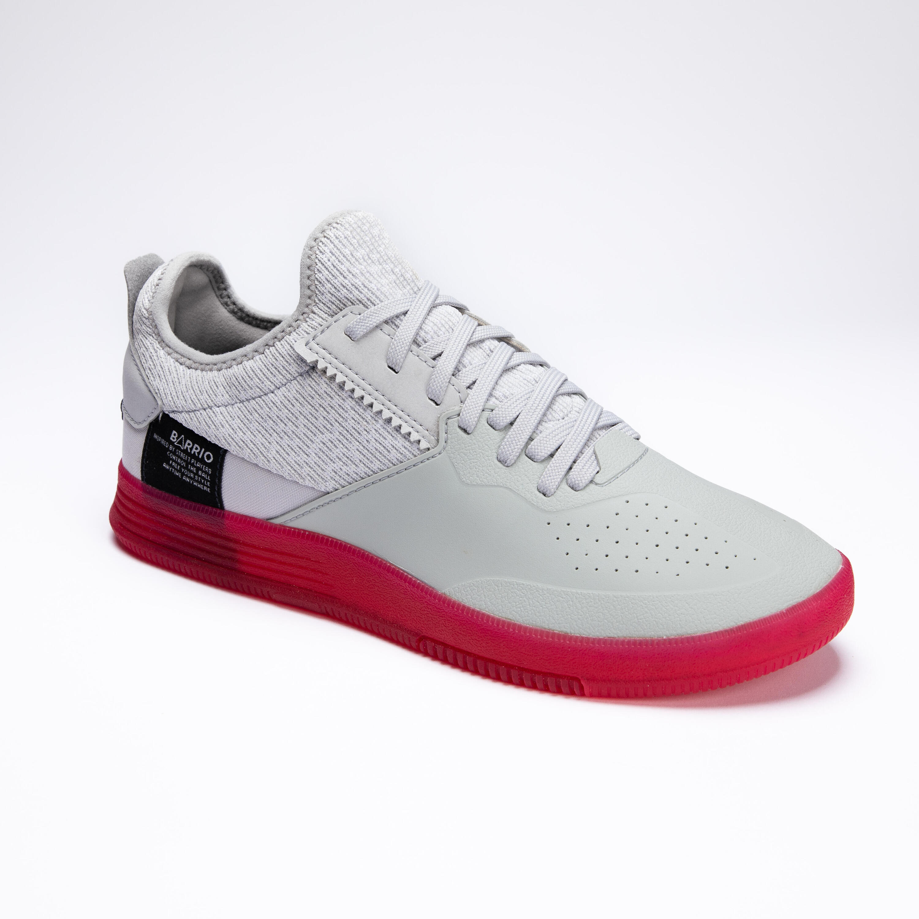 KIPSTA Zapatillas de fútbol street Barrio grises