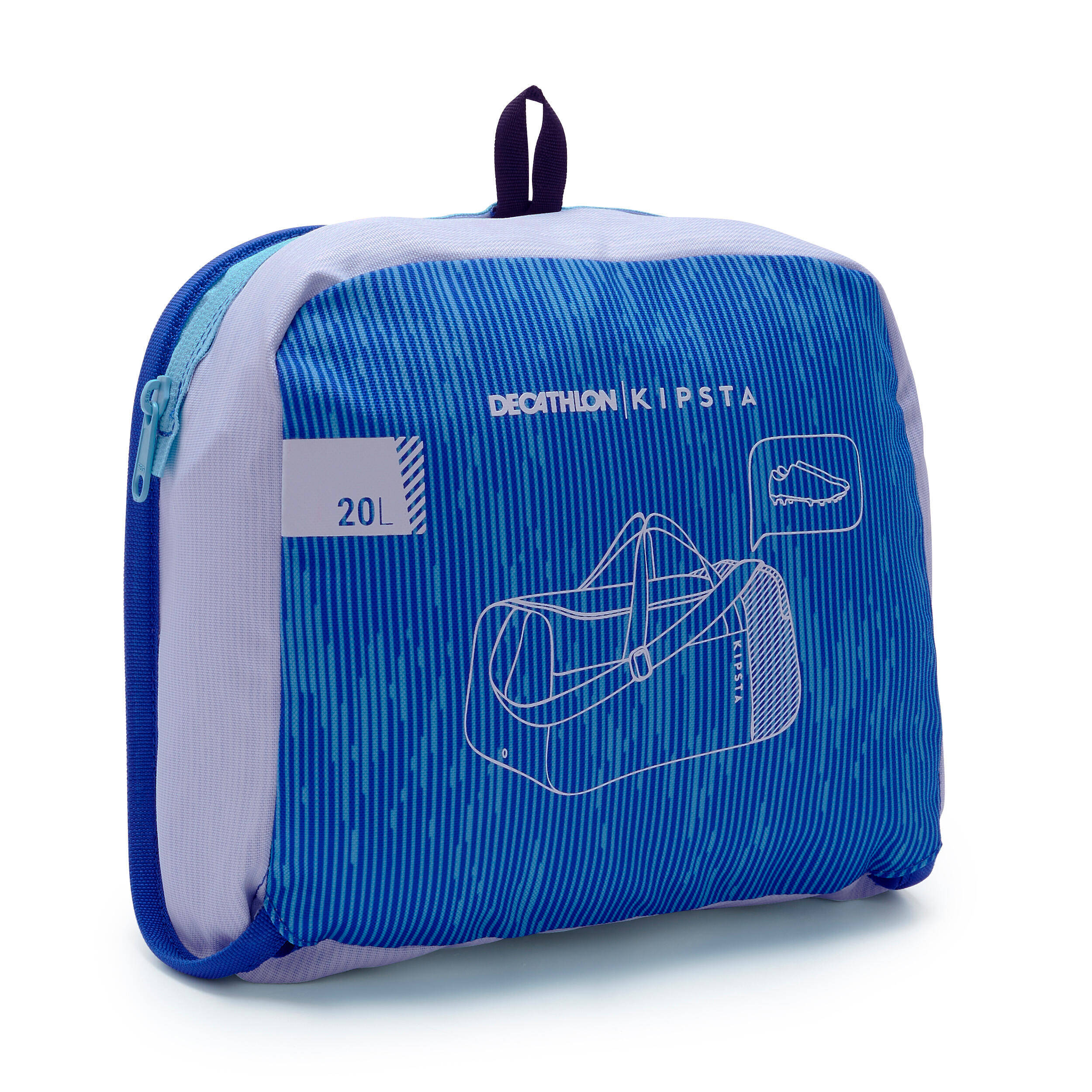 Essential Sports Bag with 20L capacity - Indigo Blue -  2