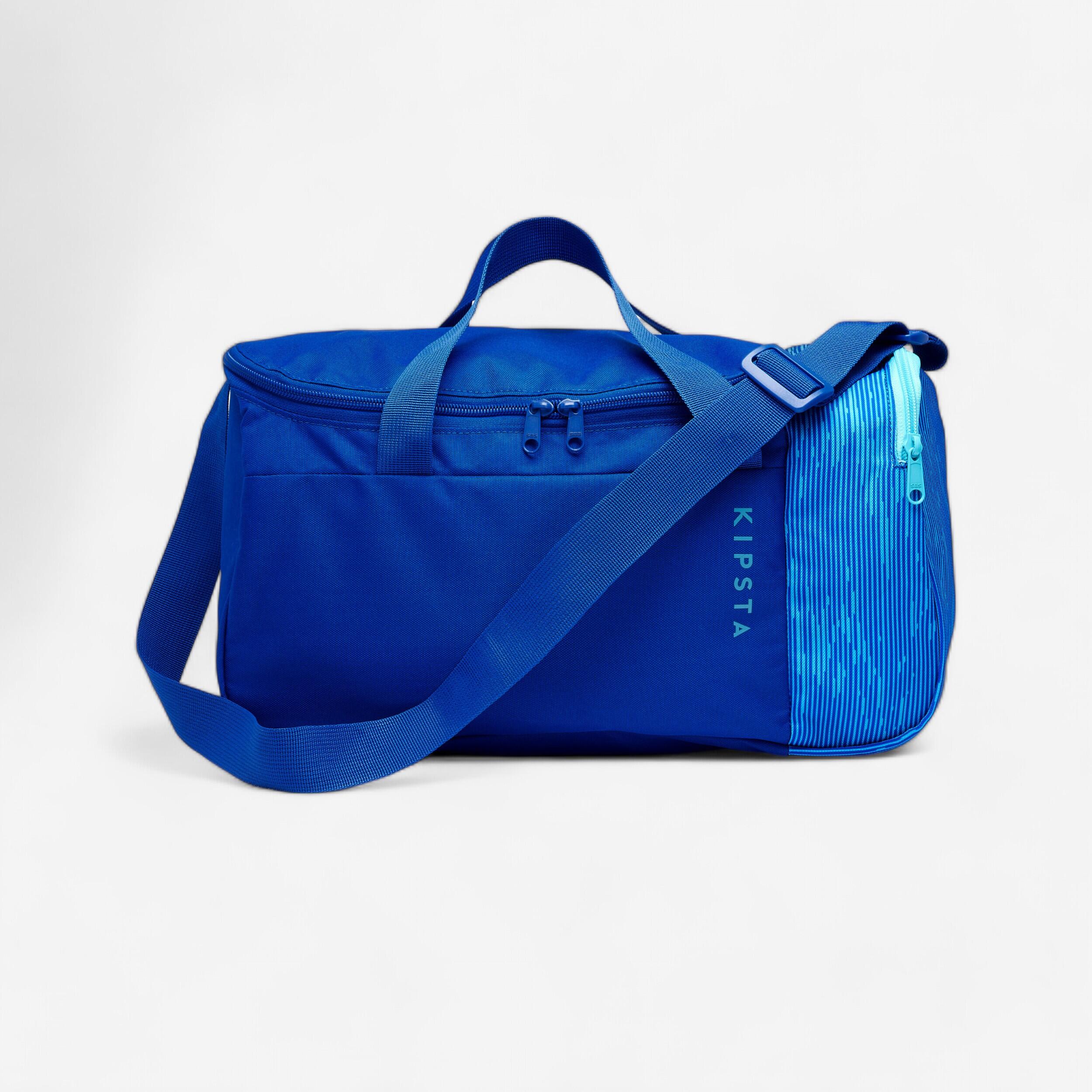 Borsa sportiva pieghevole 20L con tracolla - viaggio in cabina - blu brillante