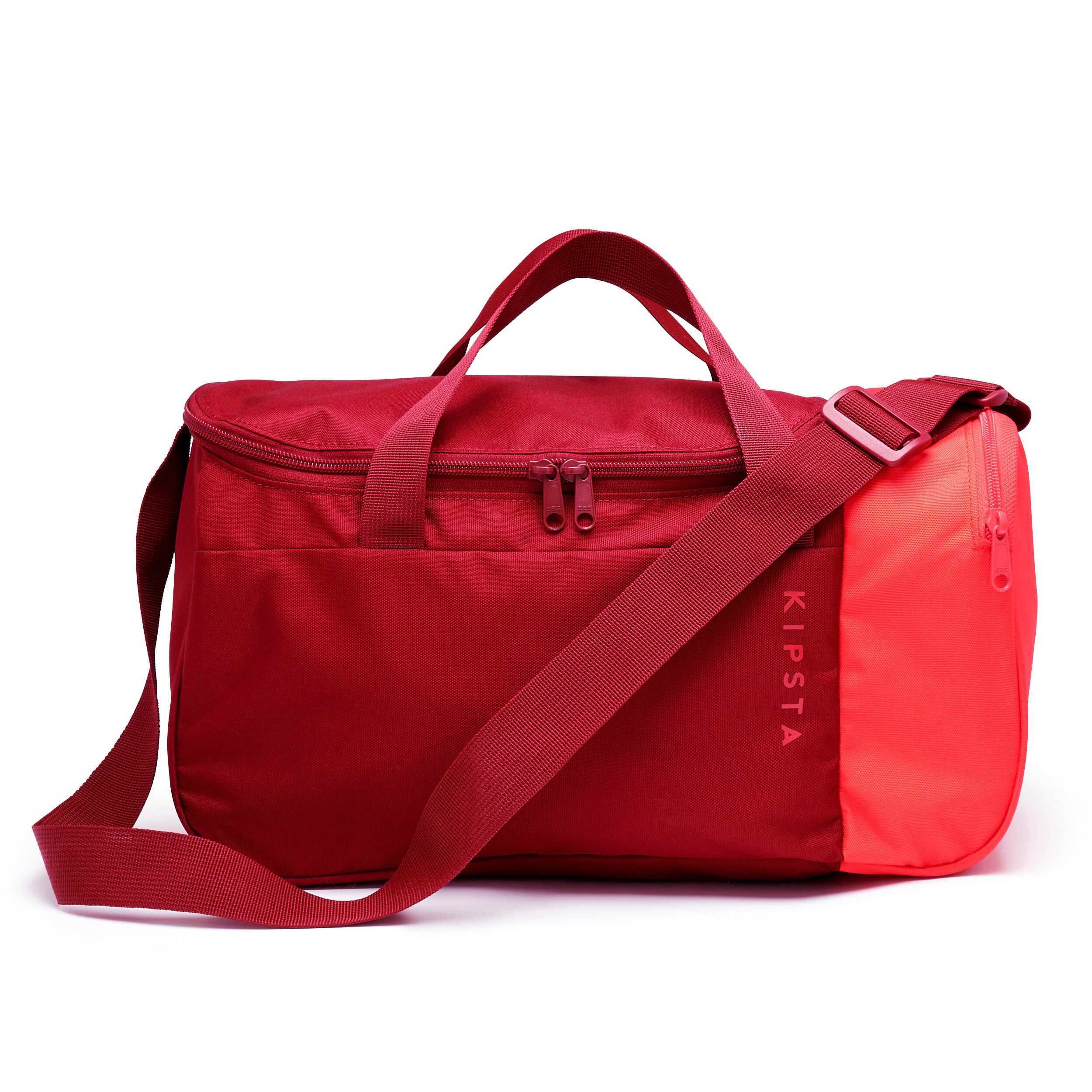 20L Sports Bag Essential Burgundy Decathlon