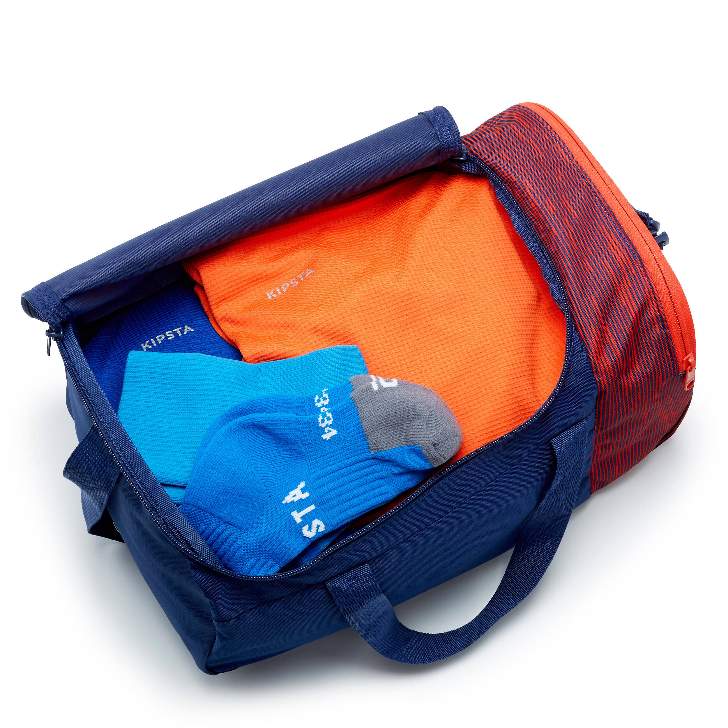 Football Duffle Bag 20L - Blue / Red -  5