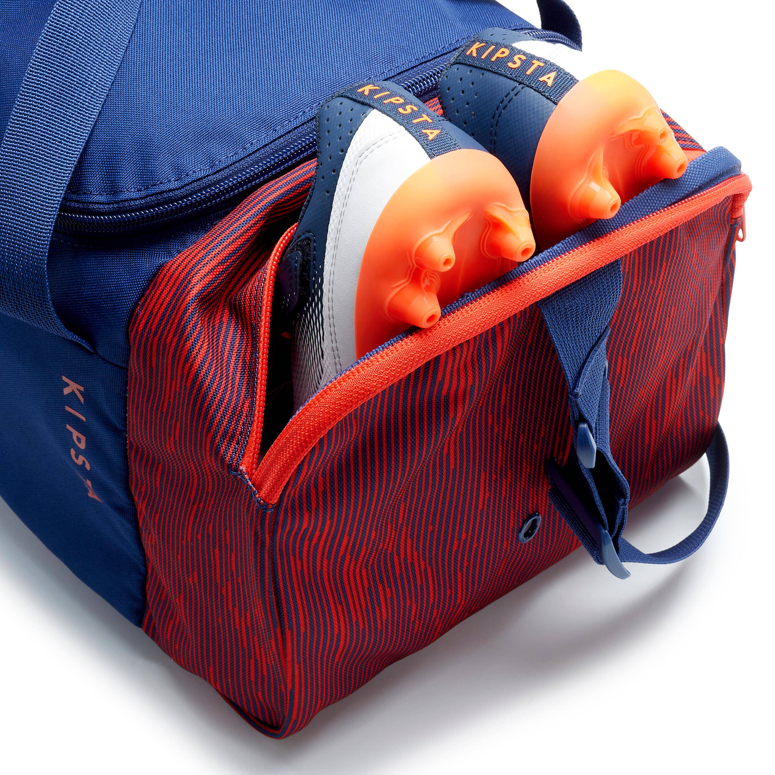 Football Duffle Bag 20L - Blue / Red -  4