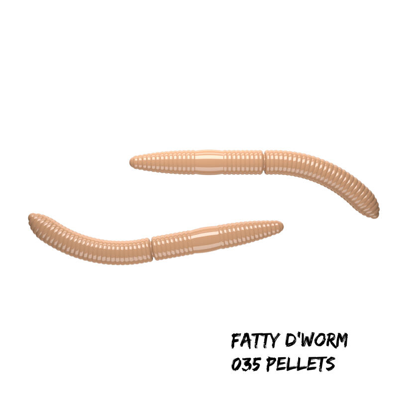 Przynęta sztuczna LIBRA LURES - Fatty D'Worm 65 - Kryl/Krill