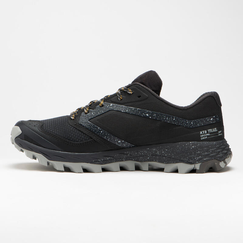 XT8 Men's Trail Running Shoes-Black and Grey