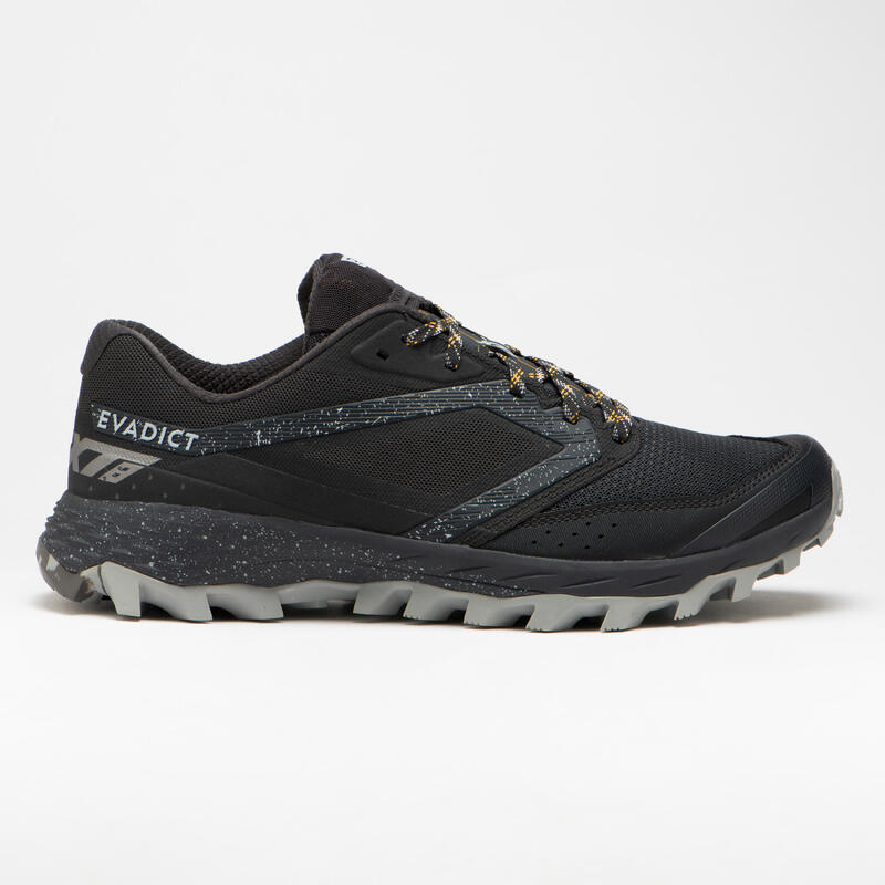 XT8 Men's Trail Running Shoes-Black and Grey