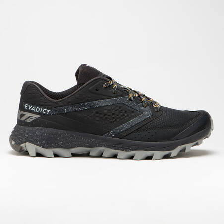 Sepatu Lari Trail Pria XT8 - Hitam Abu