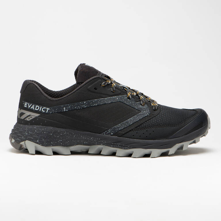 XT8 men's trail running shoes black and grey