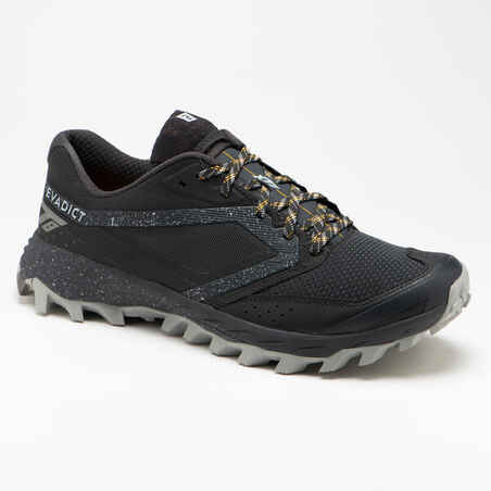 XT8 men's trail running shoes black and grey