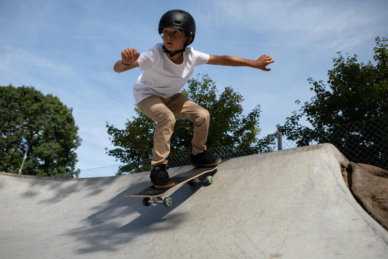 PLANCHE DE SKATE ENFANT 8 - 12 ANS CP100 MID COSMIC TAILLE 7.6"