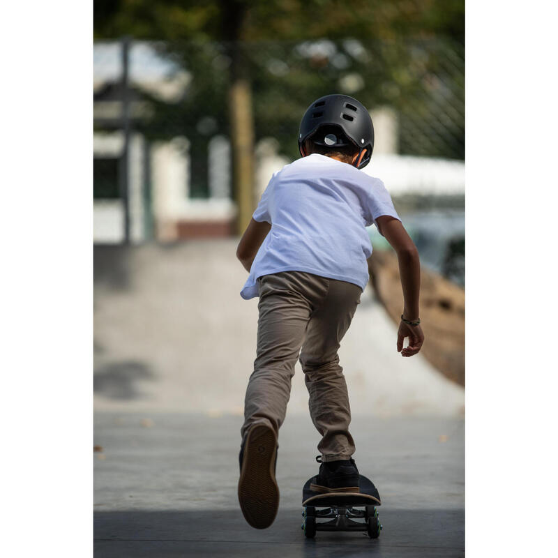 Oxelo Planche De Skate Enfant Cp100 Mid Cosmic Taille 7.5 - Prix pas cher