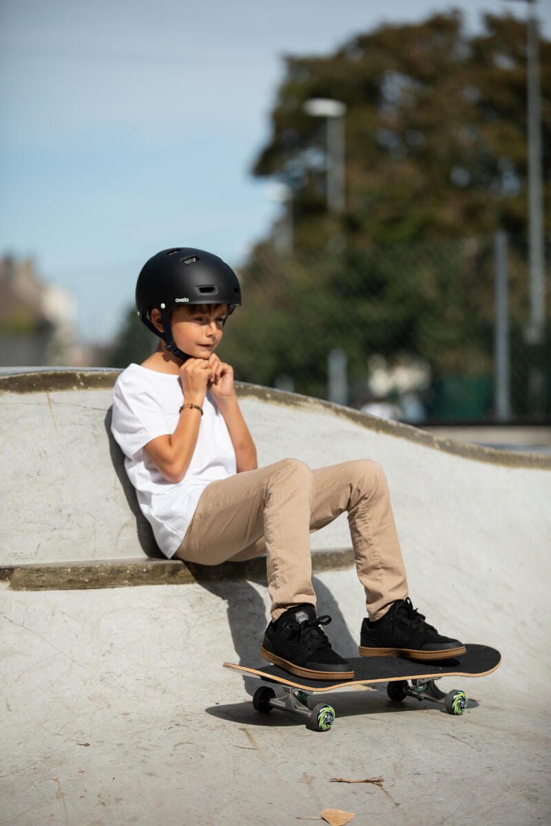 Tabla de Skate CP100 Niños de 8 - 12 años MID COSMIC Tamaño 7,6"