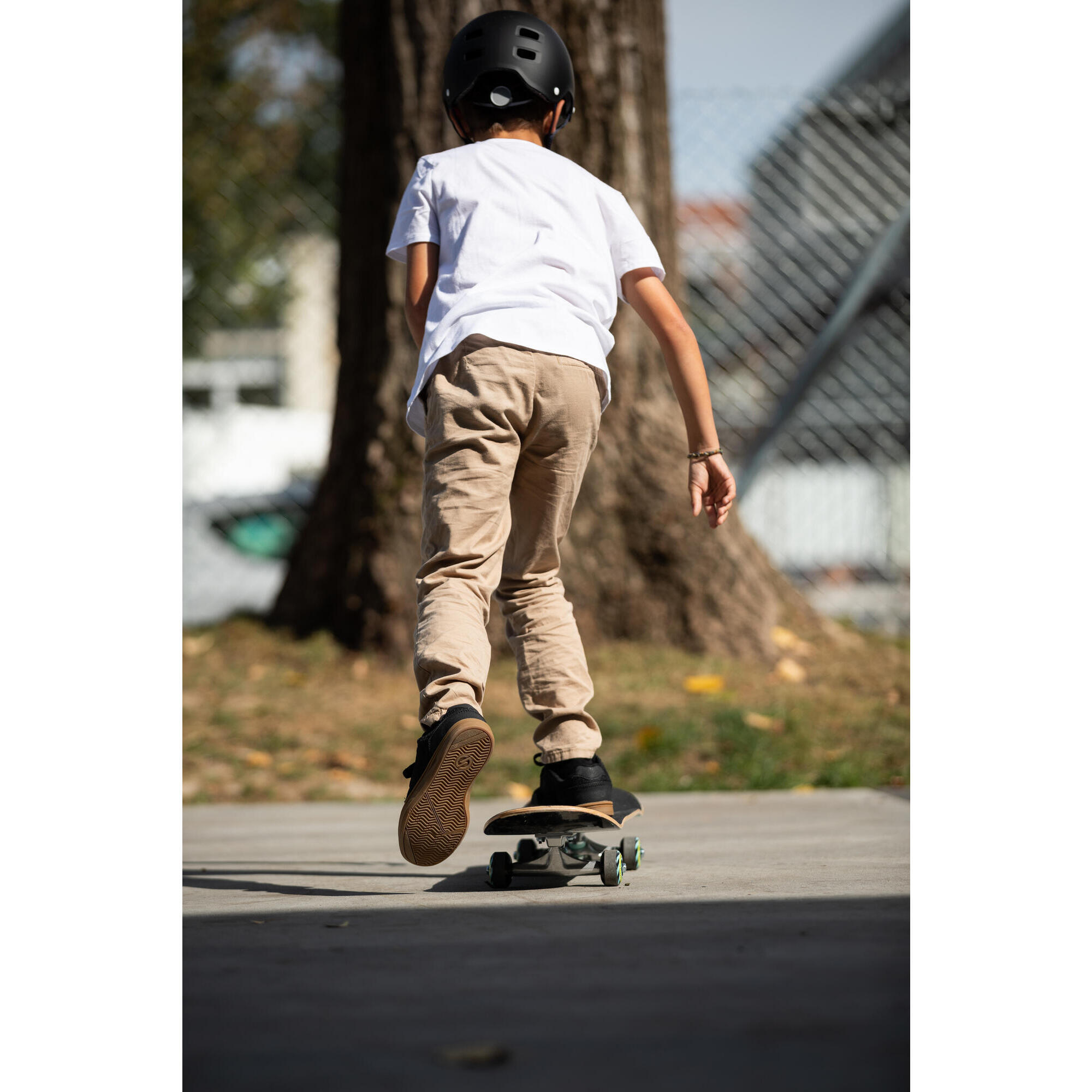 SKATEBOARD PER BAMBINI DA 8 A 12 ANNI CP100 MID COSMIC MISURA 7,6