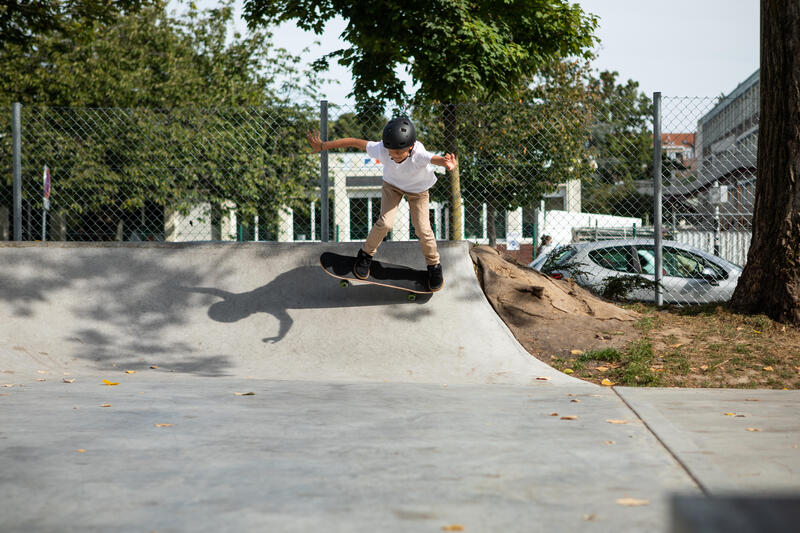 PLANCHE DE SKATE ENFANT 8 - 12 ANS CP100 MID COSMIC TAILLE 7.6"