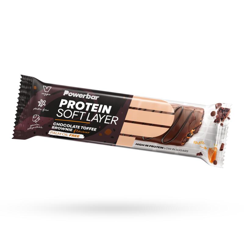 Barrette proteiche Powerbar SOFTLAYER cioccolato-toffee x12